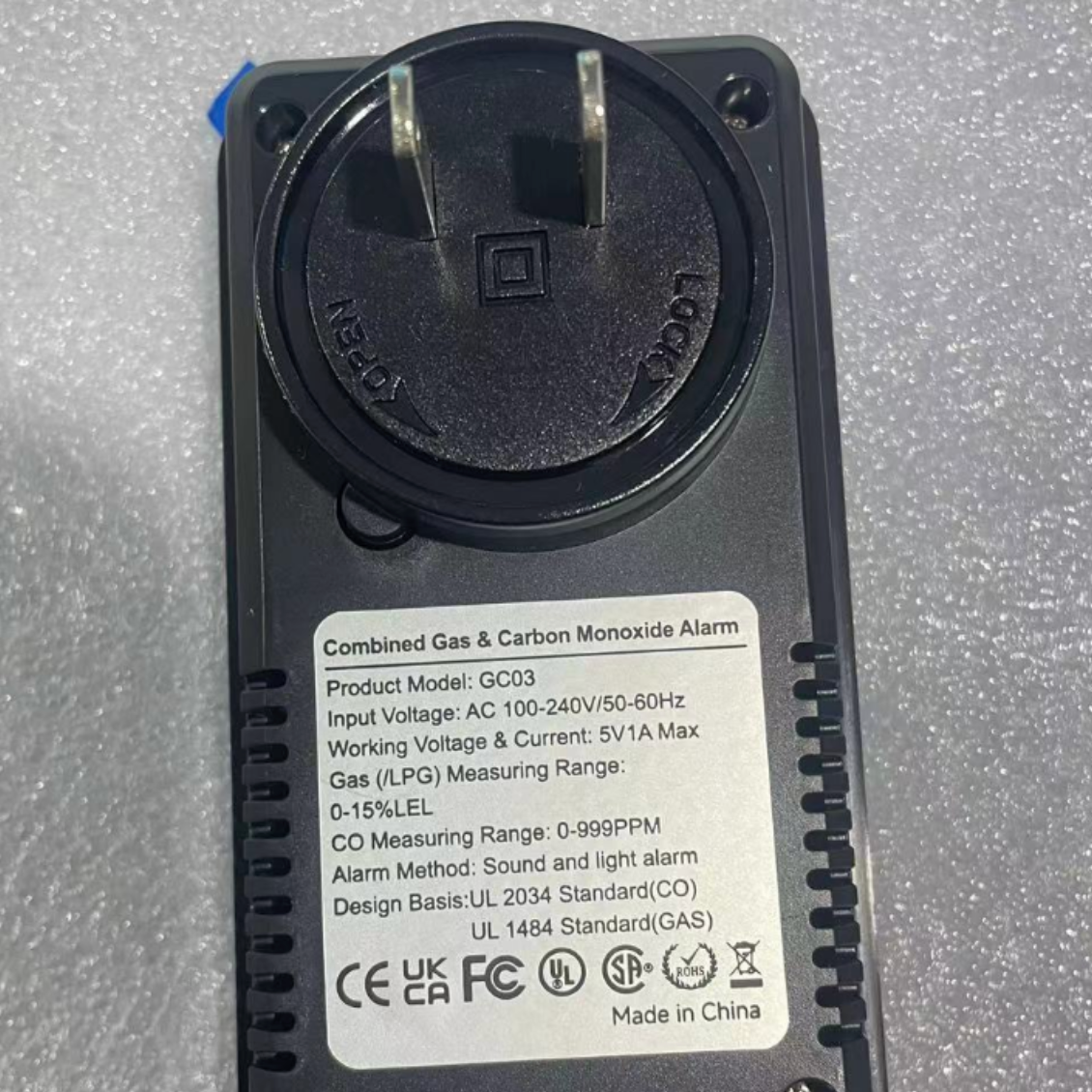 SENSZO 4-in-1 CO & Gas Detector
